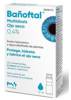 Ba&ntilde;oftal Multidose Occhi Secchi 10ml