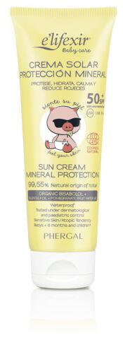 Phergal E'lifexir Baby Care Crema solare minerale Spf50 100 ml