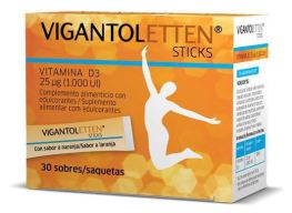 Merck Vigantoletten Vitamina D3 Sticks 30 unit&agrave;