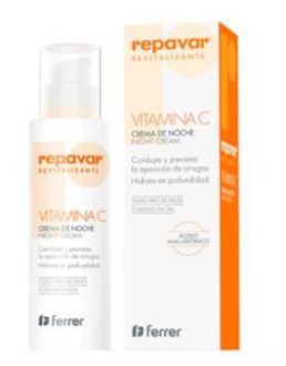 Repavar Crema Notte Rivitalizzante Vitamina C 50 ml