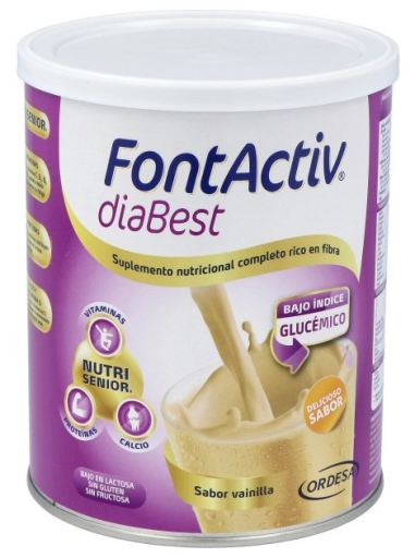 Ordesa Fontactiv Diabest Vaniglia 400 gr