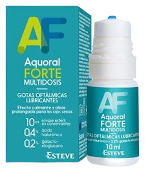 Esteve Aquoral Forte Collirio Lubrificante Multidose 10 ml