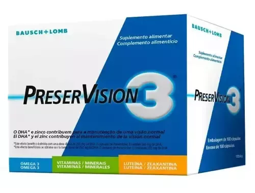 Bausch Lomb Preservion 3 180 Capsule