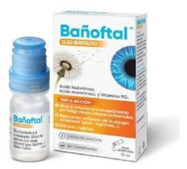 Ba&ntilde;oftal Soluzione per gli occhi a tripla azione 10 ml