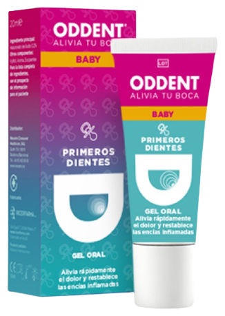 Oddent Soluzione gel orale per i primi denti 20 ml