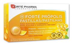 Miele di propoli per lenire la gola al gusto di limone 24 pastiglie