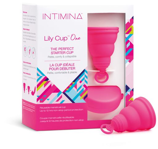 Intimina Lily Cup One Coppetta mestruale pieghevole per principianti