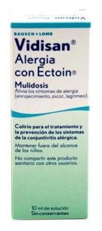 Bausch Lomb Vidisan Allergy Collirio con Ectoina 10 ml