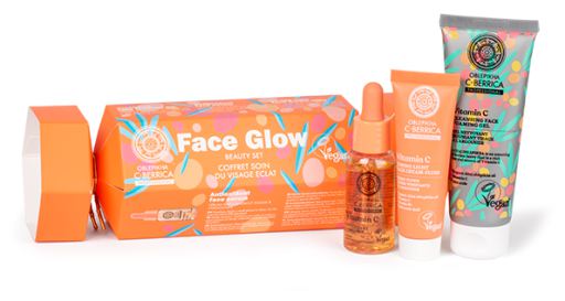 Natura Siberica Set Oblepikha C-Berrica Face Glow 3 pezzi