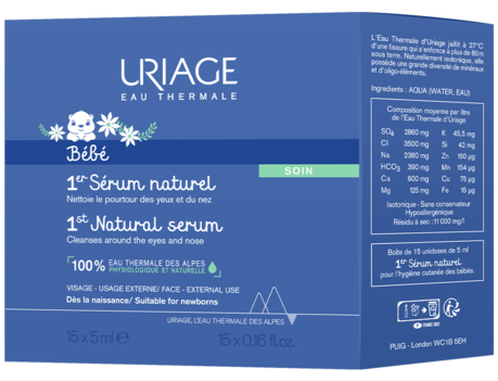 Uriage Baby 1st Siero Naturale 15 x 5 ml
