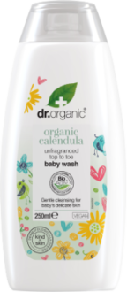 Dr. Organic Gel da bagno senza profumo alla calendula 250 ml