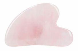 Ilu Pietra da massaggio GuaSha al quarzo rosa