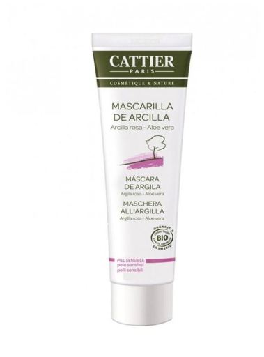 Cattier Maschera Viso Argilla Rosa Pelli Sensibili 100 ml