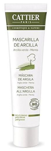 Cattier Maschera viso all'argilla verde 100 ml