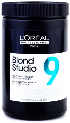 L'Or&eacute;al Professionnel Blond Studio Multi-Techniques 9 Polvere Decolorante 500 gr