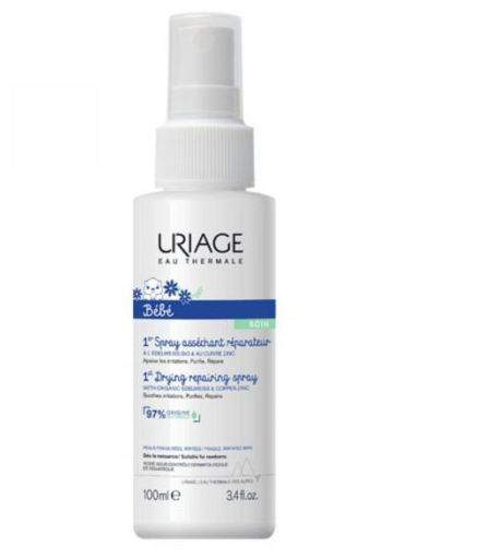 Uriage B&eacute;b&eacute; 1 Spray Cu Zn+ Riparazione Asciugatura 100 ml