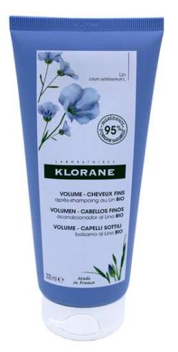 Klorane Balsamo Volume con Fibra di Lino 200 ml