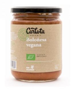 Carlota Organic Rag&ugrave; Vegano alla Bolognese 425 gr
