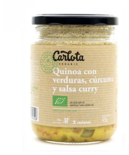 Carlota Organic Quinoa Verdure Curcuma e Curry 425 gr