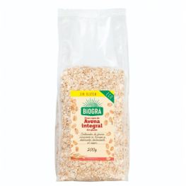 Biogra Fiocchi Di Avena Integrale Pregiata Senza Glutine 500 gr