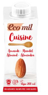 Ecomil Crema di Mandorle Bio per cottura 200 ml