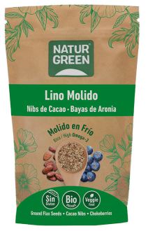 Naturgreen Semi Di Lino Grani Di Cacao Bio Aronia 225 gr