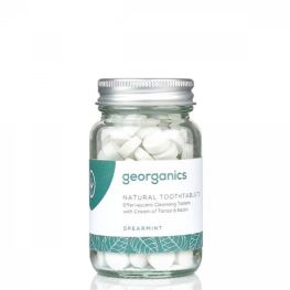 Georganics Compresse di dentifricio alla menta 120 unit&agrave;