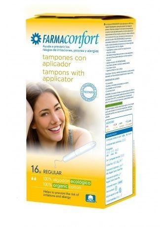 Assorbenti interni 100% cotone Regular 16 pz