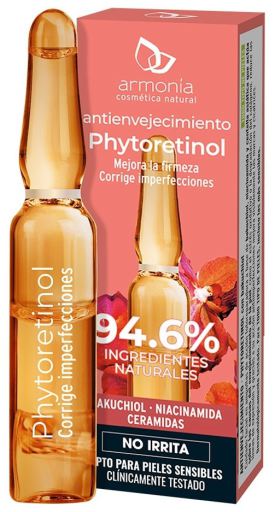 Armon&iacute;a Cosm&eacute;tica Natural Fiale di fitoretinolo