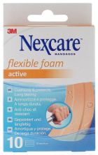 Strisce di medicazione in schiuma flessibile Nexcare Active 6 x 10 cm