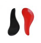Spazzola districante per capelli cromata