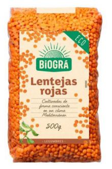 Biogra Lenticchie Rosse 500 gr