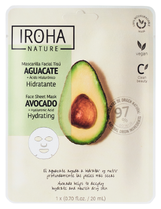 Maschera Idratante Avocado + Acido Ialuronico 20 ml
