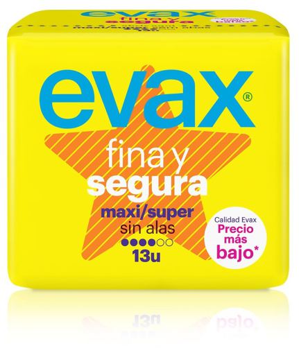 Evax Maxi fine e sicuro senza ali 13 unit&agrave;