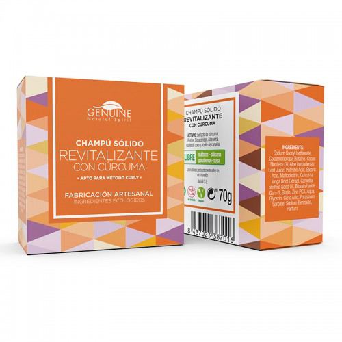 Genuine Shampoo Solido Rivitalizzante 70 gr