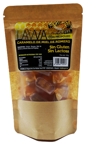 Lavva Caramelle Rosmarino Miele e Propoli Busta 100 gr