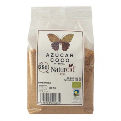 Naturcid Zucchero di Cocco Eco Integrale 250 gr