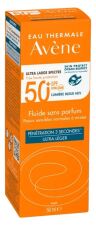 Fluido solare senza profumo SPF 50 50 ml
