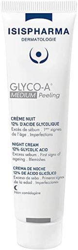 Isispharma Dermatologie Glyco A Crema Notte Peeling Media 30 ml