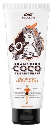Hairgum Shampoo ristrutturante al cocco 200 ml