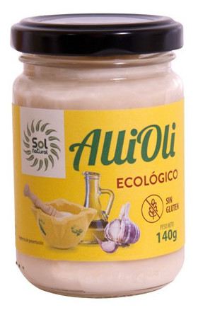 Sol Natural Salsa Aglioli Vegana Bio 140 gr