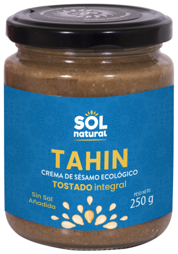 Sol Natural Tahini Tostato Biologico 250 gr