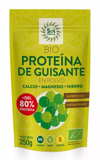 Sol Natural Bio Proteine Di Piselli 250 gr