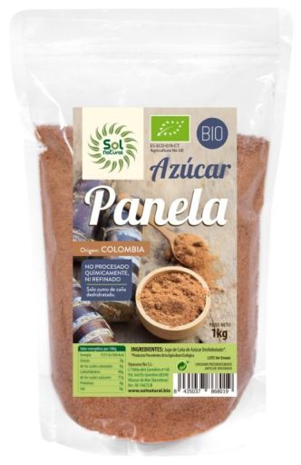 Sol Natural Zucchero Panela Biologico 1 Kg
