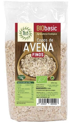 Sol Natural Fiocchi di Avena Pregiata Bio Family 1 Kg
