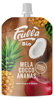 Natura Nuova Purea di Mele, Cocco e Ananas 100 gr