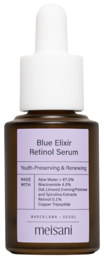 Meisani Siero al retinolo Blue Elixir 15 ml