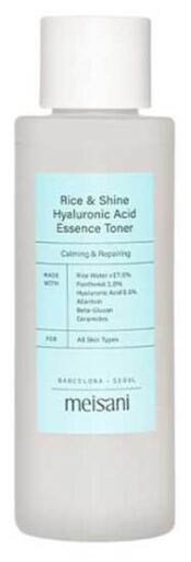 Meisani Tonico all'essenza di acido ialuronico Rice And Shine 150 ml