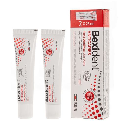 Isdin Dentifricio Bexident Anticaries 2 x 25 ml