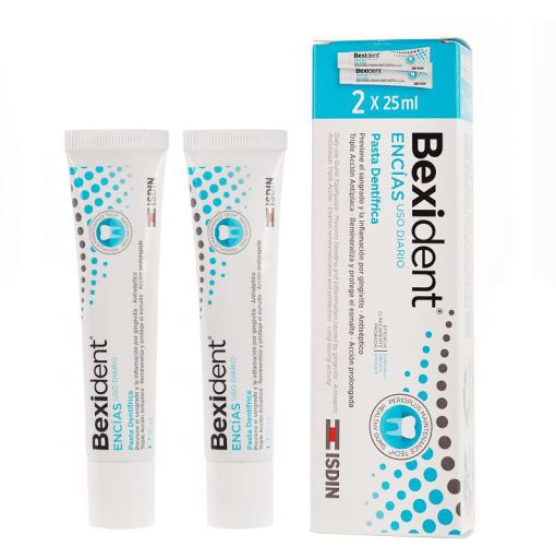 Isdin Bexident Gums Dentifricio per uso quotidiano 2 x 25 ml